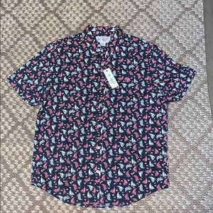 Penguin Short Sleeve Button Up